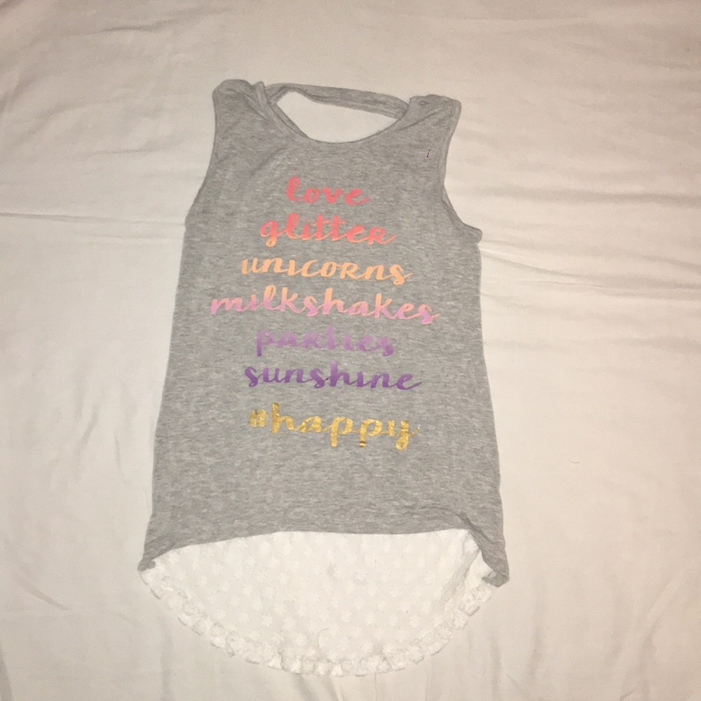 girls tank top.